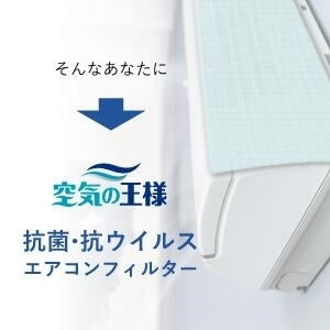 抗菌エアコンフィルター【家庭用】380mm×800mm 6枚入り
