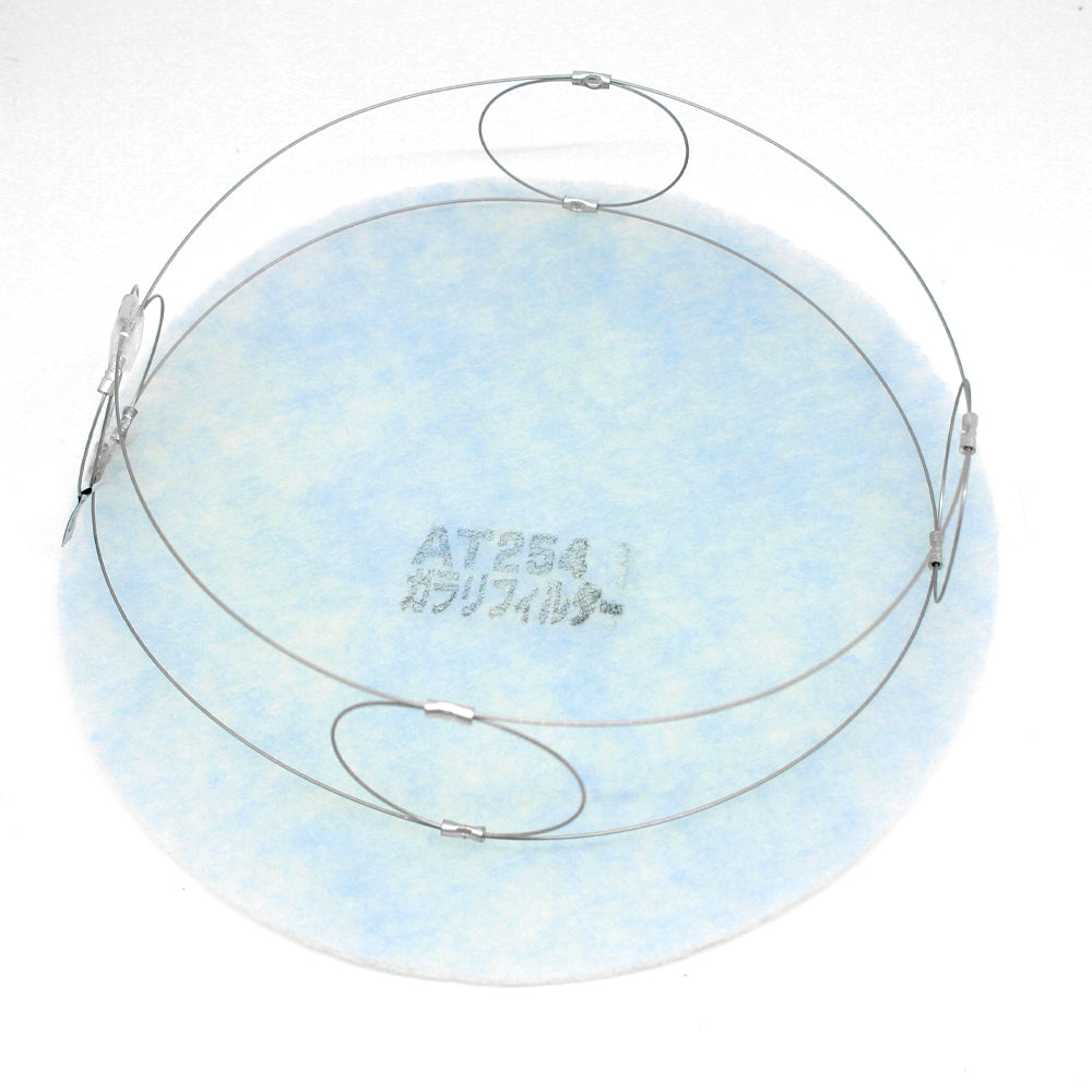 外壁ガラリ用【AT254】フィルター 取付枠「GD3」サイズ:○型防風板径Φ160mm~180mm