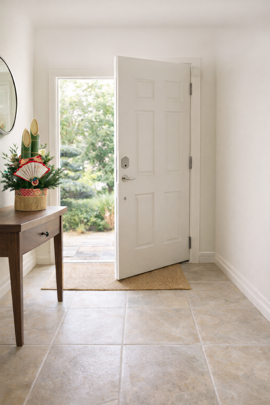 新年を迎える準備万端！家の顔である玄関掃除で運気を呼び込む習慣