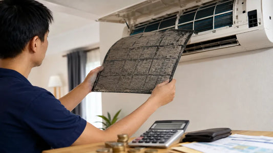 エアコンフィルターの汚れは電気代に影響する？目詰まりのデメリットを解説