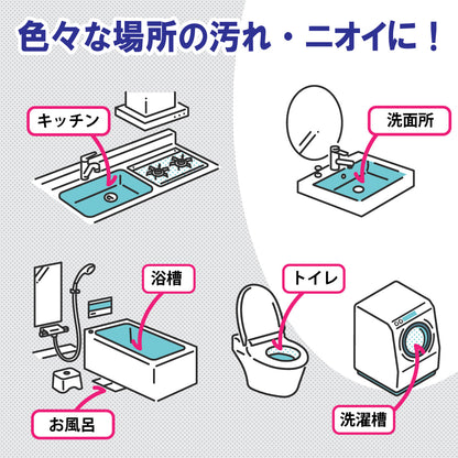 ★大掃除に★【業務用・プロ仕様】排水口専用洗剤なら「最強くん」