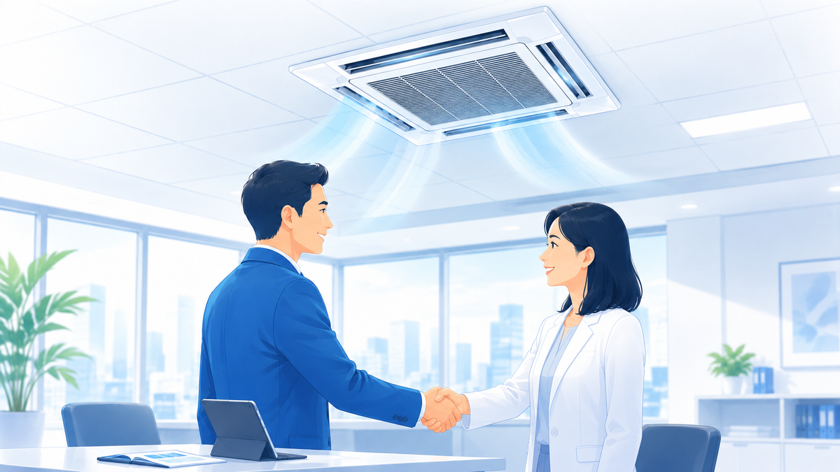空調設備のことは、すべて空気の王様へ。