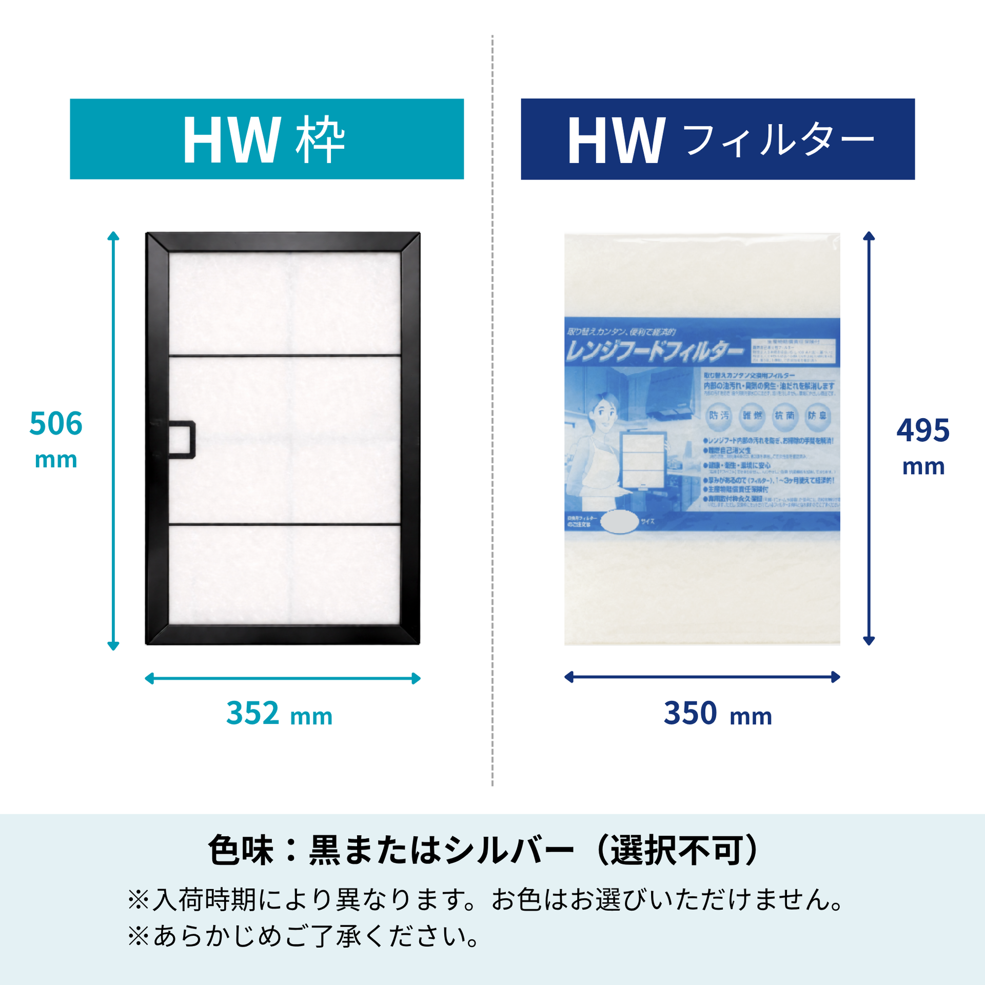 レンジフードフィルター スタートセット 交換用フィルター付き 専用